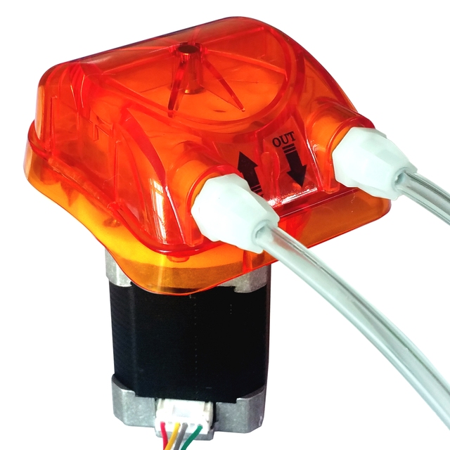 0.1~140ml/min Adjustable Peristaltic Pump with 24Vdc Stepping Motor for Laboratory, Coffee Machine and Aquarium