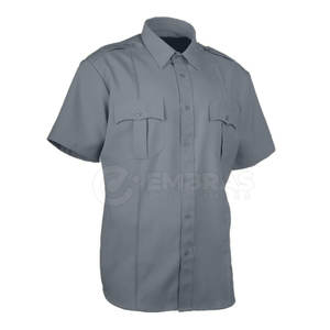 Chemise de vol respirante d'aspect professionnel 100% coton tissu extensible boutons sécurisés confort toute la journée - Product Image 2