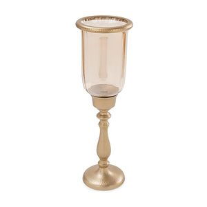 Gold Aluminum <b>Tall</b> Hammered High-quality aluminum <b>candle</b> stand Modern Arabic design <b>candle</b> <b>holder</b> - Product Image 4