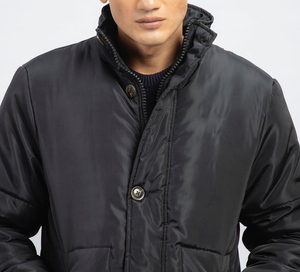 เสื้อแจ็คเก็ตพัฟเฟอร์แบบหนาสำหรับผู้ชาย รุ่นปี 2026 พร้อมซิป ลายพิมพ์ กันลมและกันน้ำ เพื่อความอบอุ่นในฤดูหนาว - Product Image 4