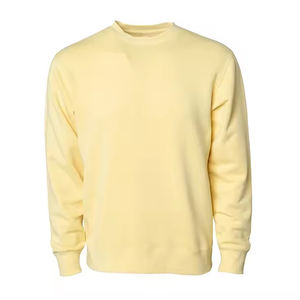 Promotion – Sweat-shirt unisexe personnalisé à col ras du cou, boutonné, coupe courte, en molleton bouclette de coton, à manches longues, pour homme, idéal pour l'hiver - Product Image 4