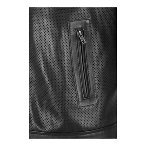 Veste de moto personnalisée de haute qualité en cuir tendance hiver pour hommes - Product Image 6