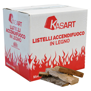 Listones de madera para encendido de fuego 14 decímetros cúbicos - En caja - Product Image 1