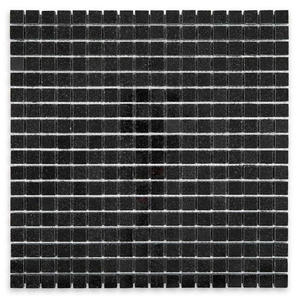 Absolute Black Granite Polished Durable <b>Mosaic</b> Tile 5/8x5/8 Minimalist Design Surface Finish for Kitchen Staircase Use UNION - Product Image 2
