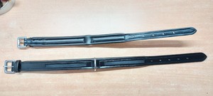 Harnais pour chien de luxe de haute qualité vide canal divisé en cuir avec rembourrage doux matériel métallique en laiton ajustement confortable - Product Image 4