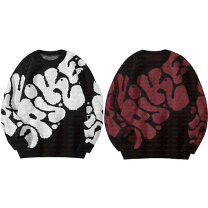 Suéter de punto grueso para hombre, Jersey ajustado, mezcla de lana cálida, Jersey informal de manga larga a la moda de invierno suave - Product Image 3