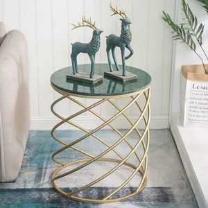 <b>Black</b> <b>Marble</b> Top <b>Side</b> <b>Table</b> Modern Home <b>Side</b> <b>Table</b> Organized for Living Room Hotel Supplies - Product Image 6