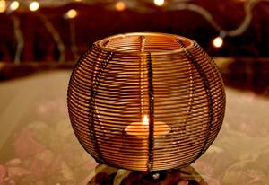 Juego de soporte de vela de hierro chapado en oro de la mejor calidad, arte indio decorativo Simple, diseño elegante para decoración del hogar, gran oferta, 2 piezas - Product Image 4