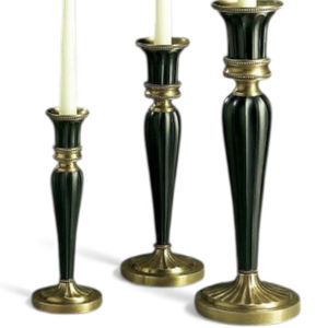 Luxury Gold Plated Metal Modern Handmade <b>Candle</b> Holder Set Decorative Crystal <b>Ball</b> Center Elegant Tabletop Home Decor (Set 3 - Product Image 1