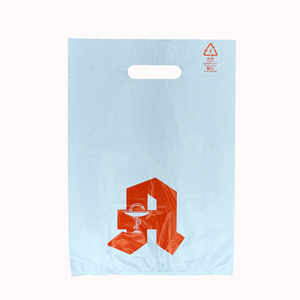 Conception imprimée de logo personnalisé personnalisé sac découpé à l'emporte-pièce sacs en vrac pour petites entreprises sac à provisions - Product Image 1