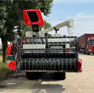 Moissonneuse-batteuse automotrice 10 rangs pour céréales, machine de récolte pour blé, riz, maïs, équipement agricole - Product Image 4