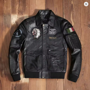 Nouveau modèle 2026 Veste en cuir pour homme et femme Nouvelle mode Veste en cuir pour homme Veste en cuir coupe-vent 2025 - Product Image 1