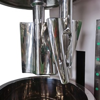 Mélangeur et pétrisseur vertical industriel 30L avec moteur et engrenages pour la transformation alimentaire et chimique, construction haute précision en SUS316