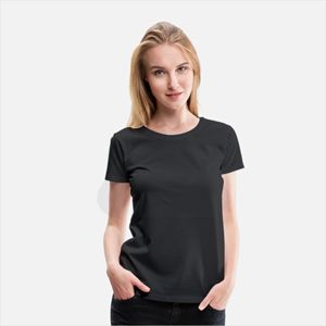 Nueva moda, las camisetas de mujer de calidad más populares, camisetas de manga corta de Color sólido para mujer a la venta en línea - Product Image 1