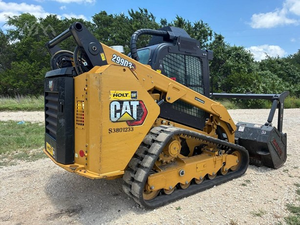 รถตักตีนตะขาบ CAT 299D3 XE ขนาดกะทัดรัด พร้อมเครื่องบดไม้ HM418C น้ำหนัก 5200 กก. รับประกัน 5+ ปี รถตักหน้าขุดดินแบบตีนตะขาบ - Product Image 4