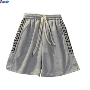 Collection de shorts pour hommes, shorts personnalisés pour hommes, shorts de sport en tricot pour hommes, style hip hop, idéal pour les styles en coton et d'été - Product Image 1