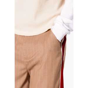 PANTALÓN CORTO TERCIOPELO A RAYAS - Product Image 2