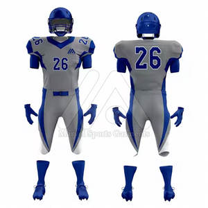 Custom Premium Football Kit New Design with Durable Material Breathable Short Sleeve for American Football - Product Image 1