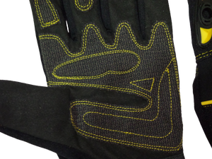 Gants de travail extérieurs pour mécanicien automobile, protection complète des doigts en TPR, taille XL, protection authentique de la paume, anti-vibration - Product Image 5