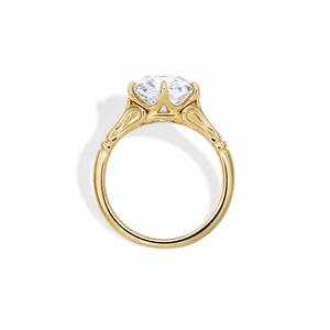 Anillo de compromiso Athena con diamante de laboratorio de 3 quilates, talla cojín, de mina antigua - Opción de pago final personalizada - Product Image 2