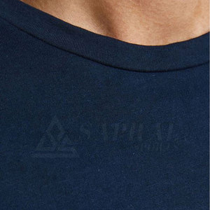 เสื้อยืดผู้ชายสั่งทำพิเศษ ผ้าฝ้าย 100% เป็นมิตรกับสิ่งแวดล้อม ระบายอากาศได้ดี แห้งเร็ว สกรีนโลโก้ได้ คุณภาพดีที่สุด สีพื้น ขนาดสั่งทำได้ แขนสั้น - Product Image 5