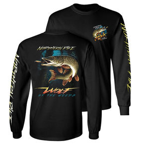 Camisa de pesca de nailon con bolsillos personalizada al por mayor camisas con botones de pesca al por mayor camisa de manga corta con protección UV - Product Image 3