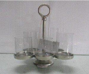 Portavelas de Metal de Aleación de Aluminio Hecho a Mano, Estilo Linterna, con Impresión Dorada, para Decoración Navideña del Hogar, Velas de Pilar - Product Image 3