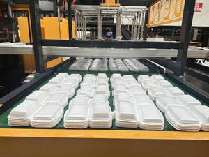 Un équipement indispensable pour la fabrication de boîtes à fast-food. Venez <span class=keywords><strong>acheter</strong></span> notre équipement efficace pour boîtes à fast-food <span class=keywords><strong>en</strong></span> mousse PS. - Product Image 3