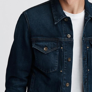 Vestes en jean pour hommes à prix d'usine, qualité professionnelle, tendance mode - Product Image 3
