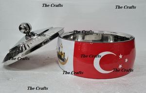 Casserole de service en bois de conception arabe Hot Pot Hot Pot Spécial Ramadan de la plus grande qualité à des prix raisonnables - Product Image 4