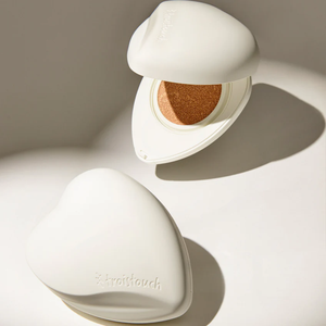 2024 for Troistouch New Arrival #17 Ivory Mini Cushion Heart Matt Pressed <b>Foundation</b> Korean Skincare Wholesale Hot Selling - Product Image 4