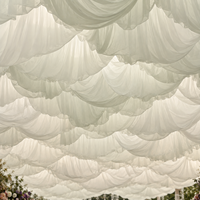 Plan personnalisé pour la décoration de table de mariage en plein air, fleurs artificielles, fournitures de décoration de mariage en gros
