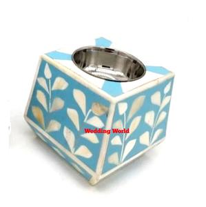 Madre de perla Bakhoor Calidad superior Hecho a mano Nuevo soporte de incienso Acabado personalizado Venta al por mayor Mubkhar de madera - Product Image 4