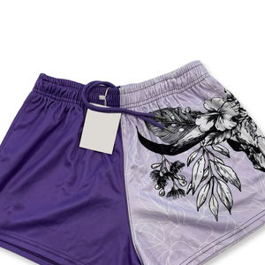 Los últimos pantalones cortos de rugby con impresión por sublimación OEM Logo Footy Shorts Running Men Rugby Shorts con diseño personalizado con precio barato - Product Image 3