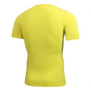 T-shirt sportif personnalisé pour hommes 85% polyester à séchage rapide Gym Run Sublimation imprimé style sportif vierge vente en gros - Product Image 5
