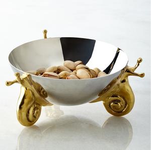 Handmade Customized Refined Brass Aluminum Decorative Bowl Lamp Premium Finished Hotel Serving Bowls Home and <b>Table</b> Decoration - Product Image 5