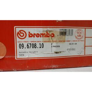 PAR DE DISCOS DE FRENO DELANTEROS TOYOTA Avensis S. Wagon 1ª Serie (98>03) 09.6708.10 Gasolina - - Product Image 4