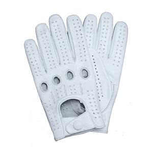 Gants de conduite d'hiver en cuir sur mesure de haute qualité avec logo personnalisé, imperméables, antidérapants et à doigts complets pour les conducteurs - Product Image 3
