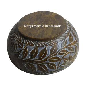 Producto de alta calidad, el mejor fabricante indio de cuenco curvo a mano de esteatita con uso de forma redonda para herramienta de cocina para el hogar y el hotel - Product Image 6