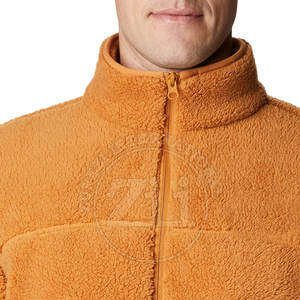 Chaqueta de Invierno de Polar de Alta Calidad al por Mayor, Cuello Alto, Logotipo Frontal, Resistente al Viento, Transpirable, Venta Directa de Fábrica, Personalizable - Product Image 6