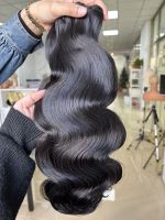 Meilleurs paquets de cheveux cambodgiens ondulés, cheveux épais non cassés, sans enchevêtrement et sans perte Vendeur de cheveux vierges bruts