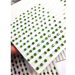 612 piezas de diópsido de cromo natural 4x3 5x3 6x4 7x5mm pera ovalada 4x2 6x3mm Marquesa 3 4 5mm faceta redonda 187 Cts lote US $281 para todos - Product Image 2