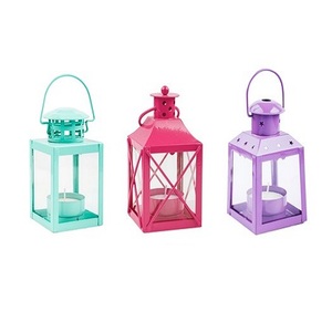 ชุดโคมไฟแขวนในร่มทำจากแก้วและเหล็ก4ชิ้นโคมไฟพิเศษหลายสี - Product Image 3