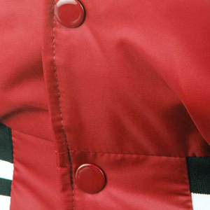 Veste en satin pour homme 100% polyester satin soyeux veste universitaire pour homme respirante veste de baseball à coque épaisseur standard - Product Image 5