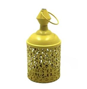 Linterna marroquí de lujo, lámpara de vela recortada de Metal, linterna colgante decorativa para el hogar, MOQ bajo, suministros a granel, decoración de Navidad - Product Image 2