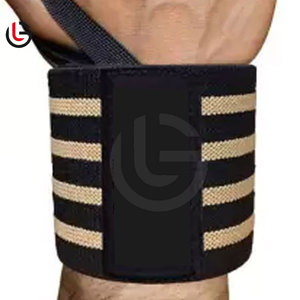 Muñequeras de fitness transpirables de alta calidad para gimnasio, logotipo personalizado, más vendidas a un precio - Product Image 1