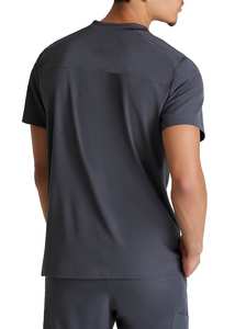 Alta calidad Popular diseño de moda Hospital Scrubs enfermería estiramiento uniformes conjunto al por mayor Top y pantalones para hombres - Product Image 4