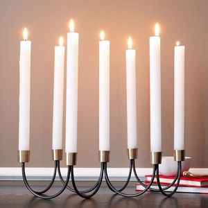 Bougeoir en métal pour la maison Hôtel Restaurant Église Décorations de fête et de mariage pour la maison et l'hôtel - Product Image 3