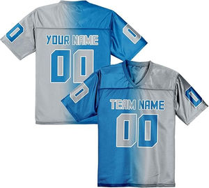 เสื้อเจอร์ซีย์ฟุตบอลผ้าตาข่ายสำหรับเด็กเสื้อเจอร์ซีย์สำหรับฝึกซ้อมกีฬาเสื้ออเมริกันฟุตบอลว่างเปล่าสำหรับเด็กเยาวชน - Product Image 5