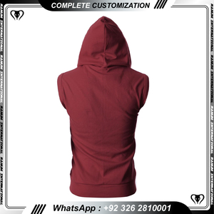 Débardeur Homme, Débardeurs Homme, Sweats à Capuche Sans Manches - Product Image 4